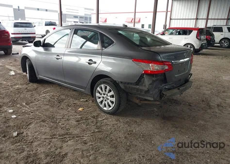 2015 Nissan Sentra Sv from USA, damaged, VIN 3N1AB7AP5FY345819
